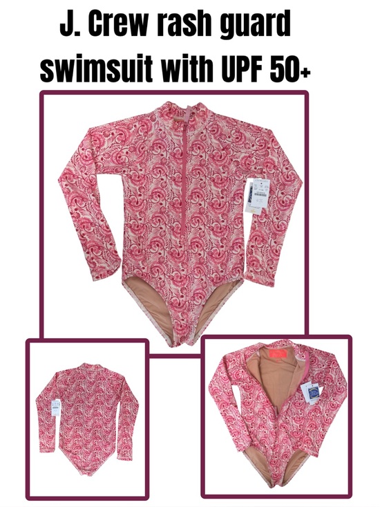 J. Crew Other - J. Crew rash guard swimsuit with UPF 50+